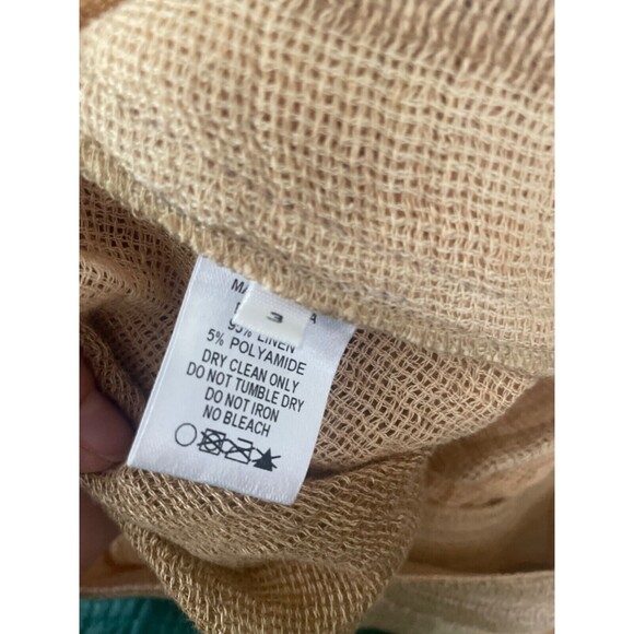 Lisa Marie Fernandez Wide Leg Gauze Linen Blend Pants size 3/M NWT - Picture 13 of 14